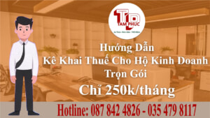 Hướng Dẫn Kê Khai Thuế Cho Hộ Kinh Doanh Trọn Gói 2025-2026 – Chỉ 250k/tháng