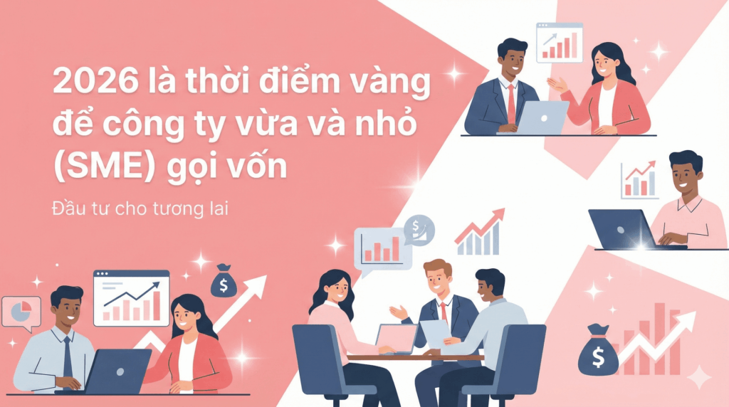 2026 là thời điểm vàng để công ty vừa và nhỏ (SME) gọi vốn