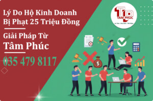 Đừng Để Hộ Kinh Doanh Sạp, Chợ Của Bạn Bị Phạt 25 Triệu