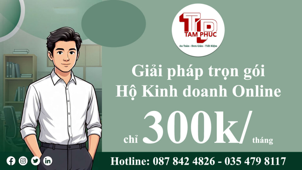 Kê Khai Thuế & Xuất Hóa Đơn Điện Tử Cho Hộ Kinh Doanh Online