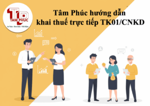 Hướng dẫn khai trực tiếp TK01/CNKD từng bước