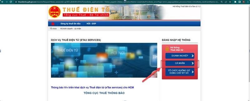 Hướng dẫn khai trực tiếp