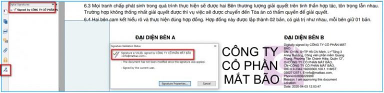 Hướng dẫn ký chữ ký số