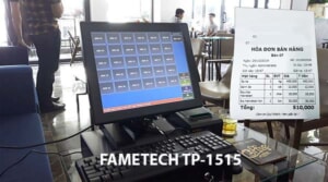 Máy tính tiền cảm ứng FAMETECH TP-1515