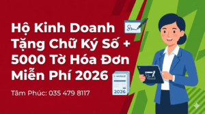 Tâm Phúc – Tặng chữ ký số + 5000 tờ hóa đơn miễn phí 2026 Hộ kinh doanh khởi đầu năm mới nhẹ nhàng, không lo phạt!